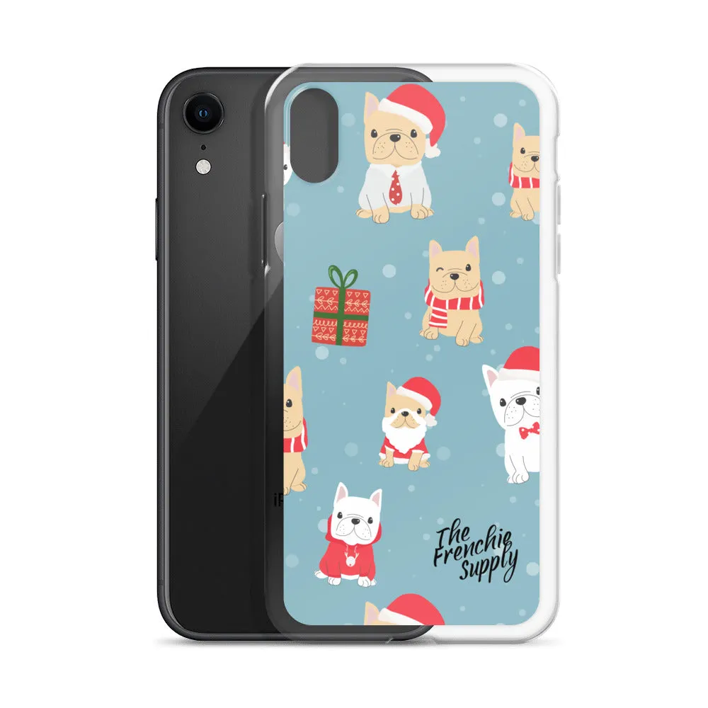 Frenchie iPhone Case - Holiday Fun
