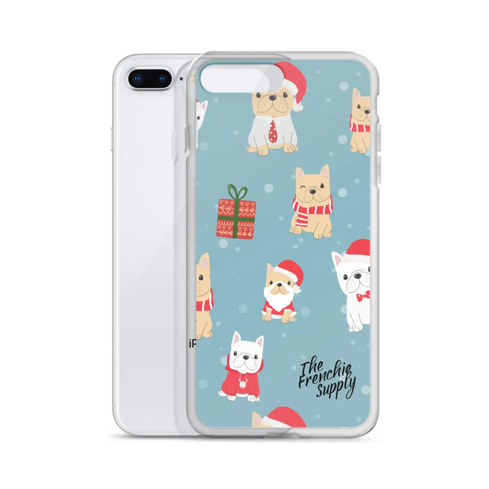 Frenchie iPhone Case - Holiday Fun