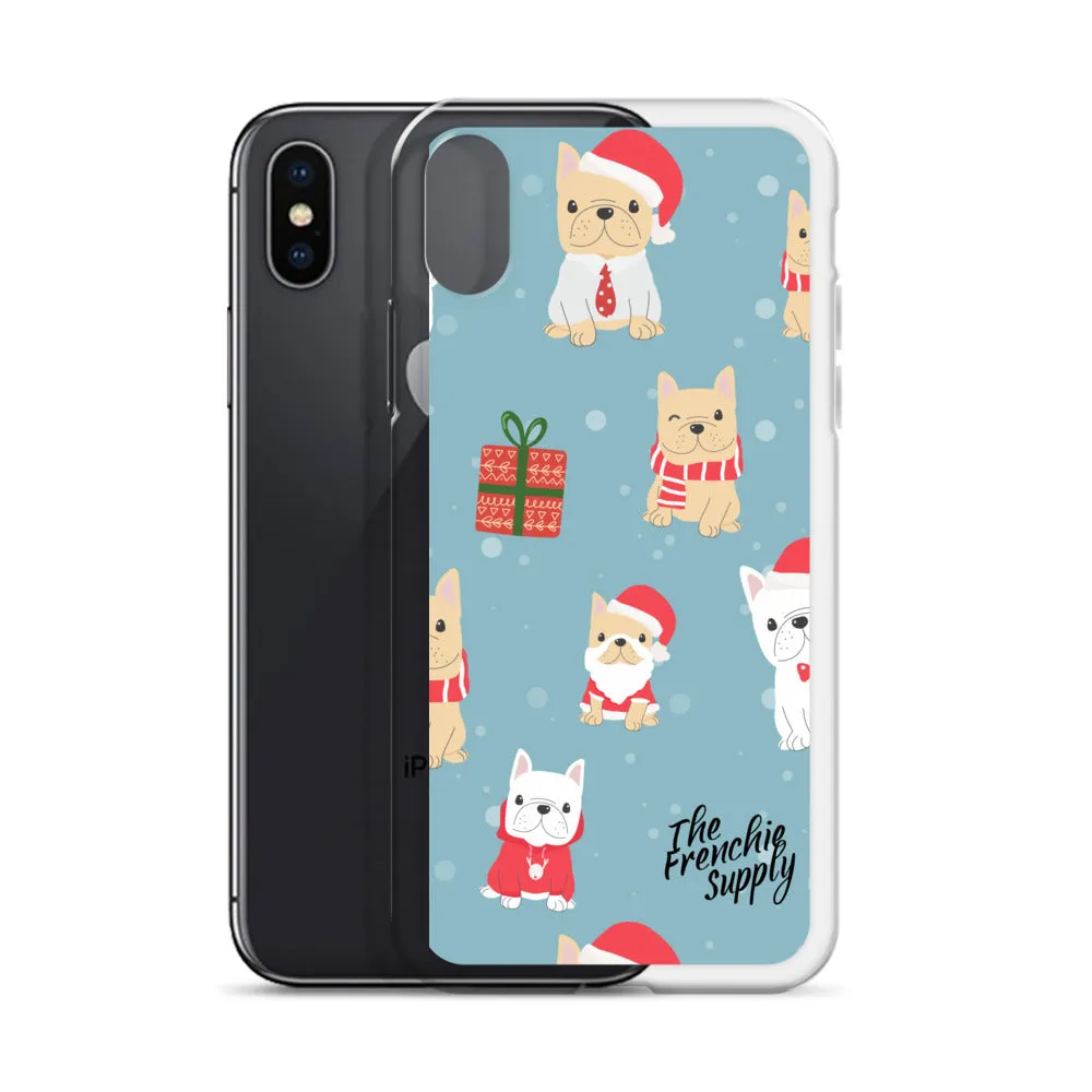 Frenchie iPhone Case - Holiday Fun