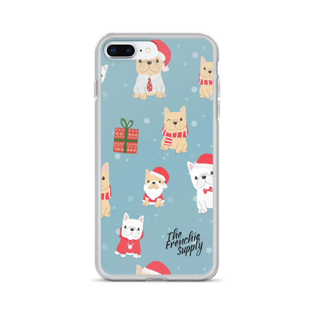 Frenchie iPhone Case - Holiday Fun