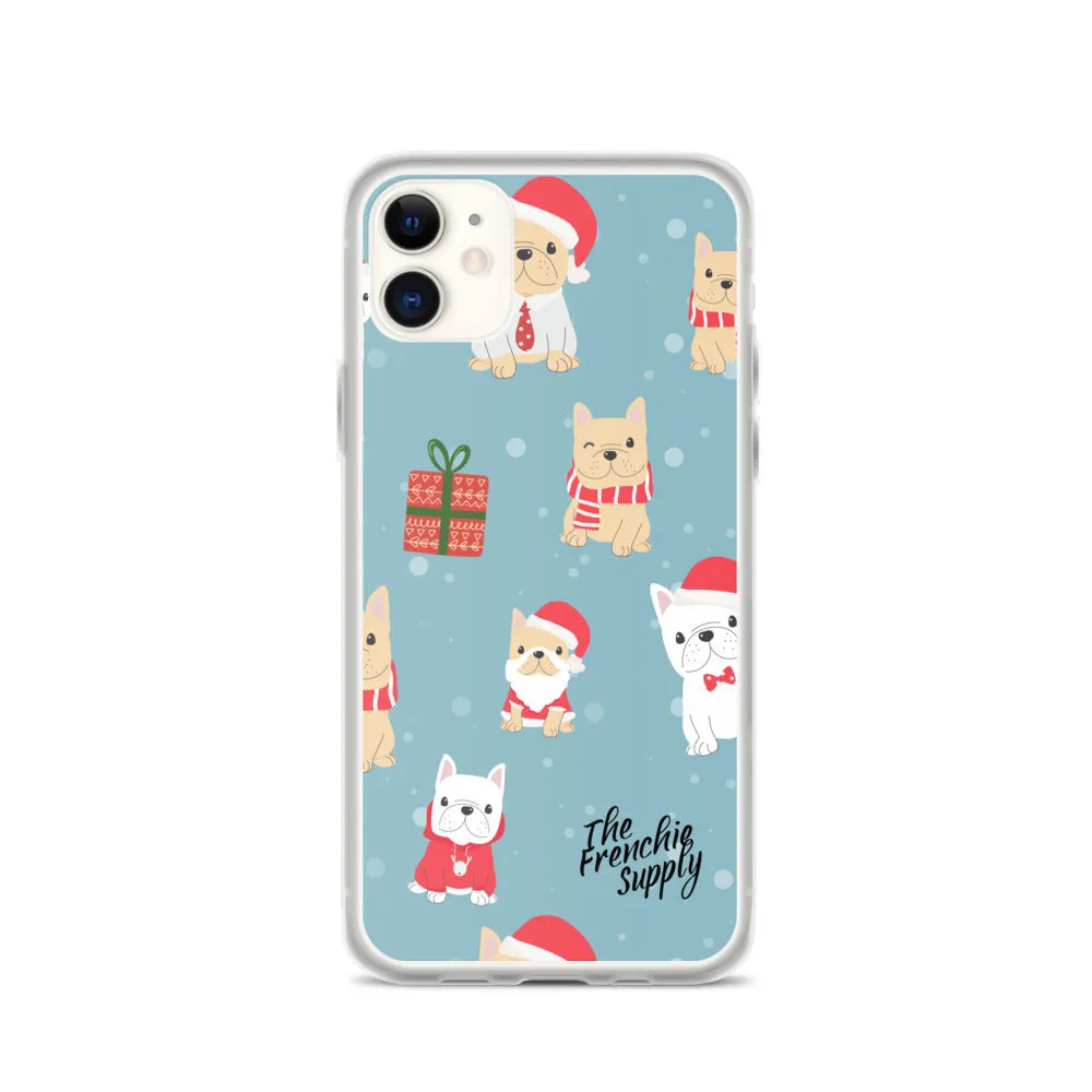 Frenchie iPhone Case - Holiday Fun