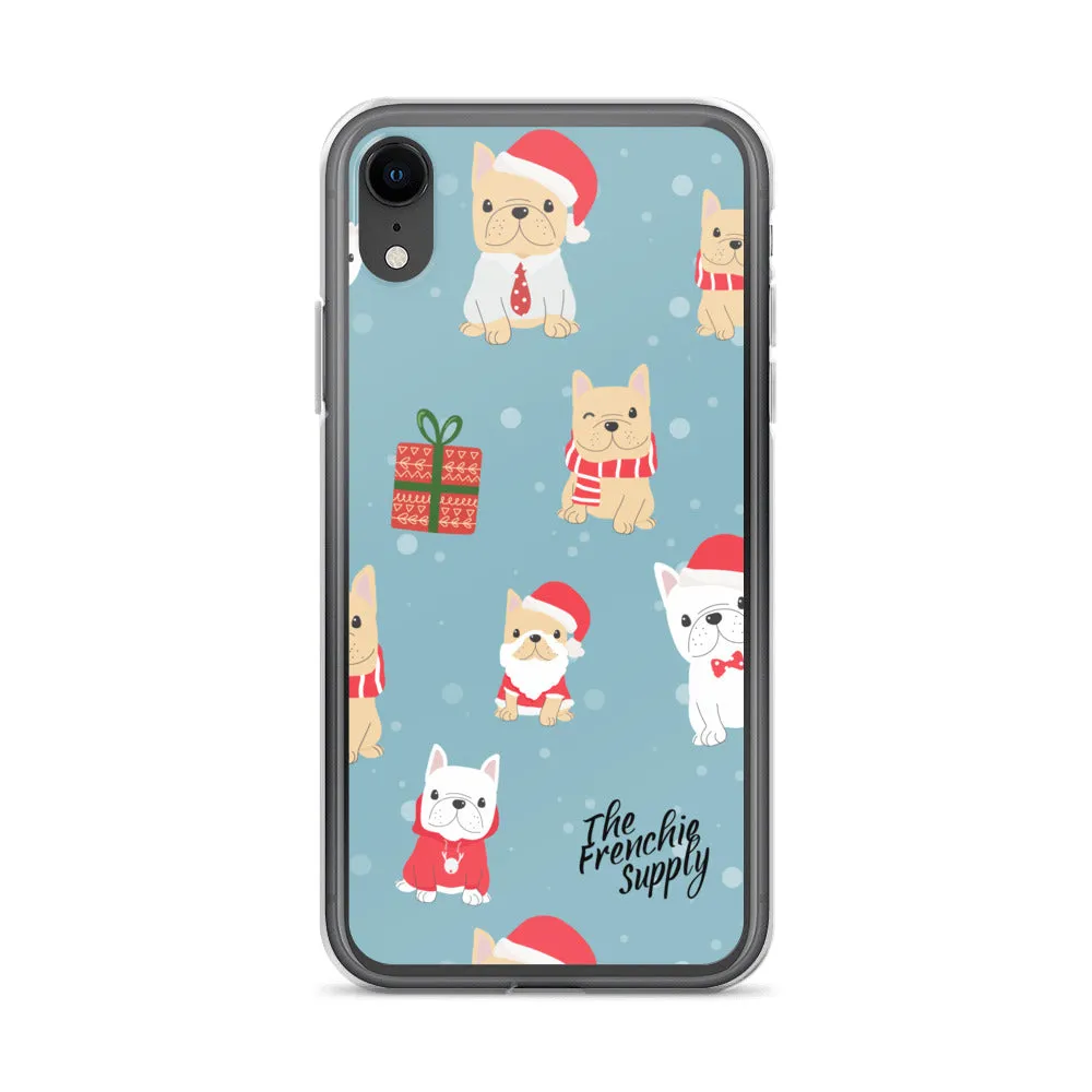 Frenchie iPhone Case - Holiday Fun