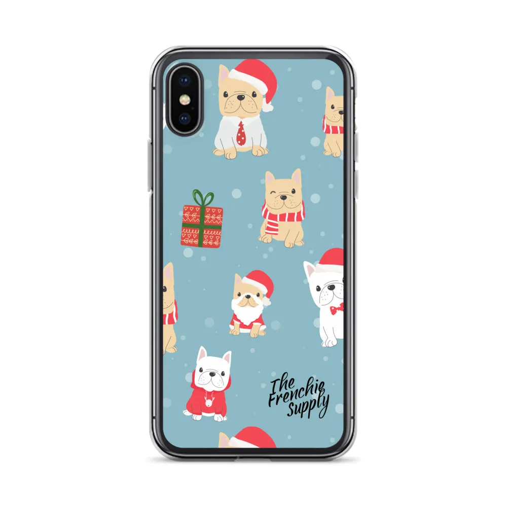 Frenchie iPhone Case - Holiday Fun