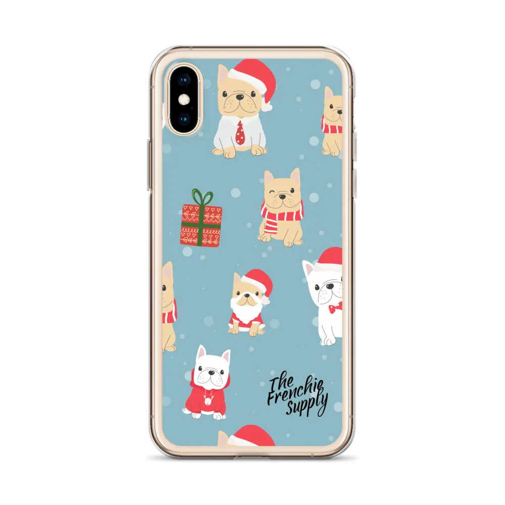 Frenchie iPhone Case - Holiday Fun