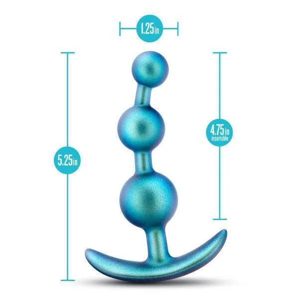 Gamma Silicone Anal Beads & Butt Plug