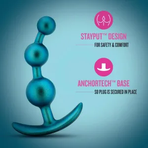Gamma Silicone Anal Beads & Butt Plug
