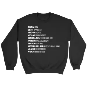 God's Plan From The Beginning Crewneck Part 2