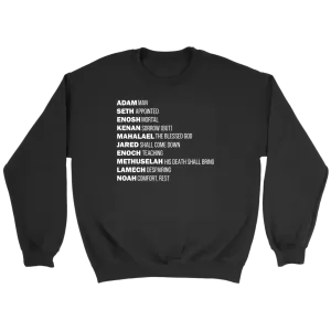 God's Plan From The Beginning Crewneck Part 2
