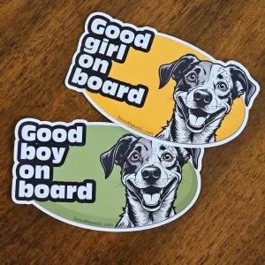 Good dog on board