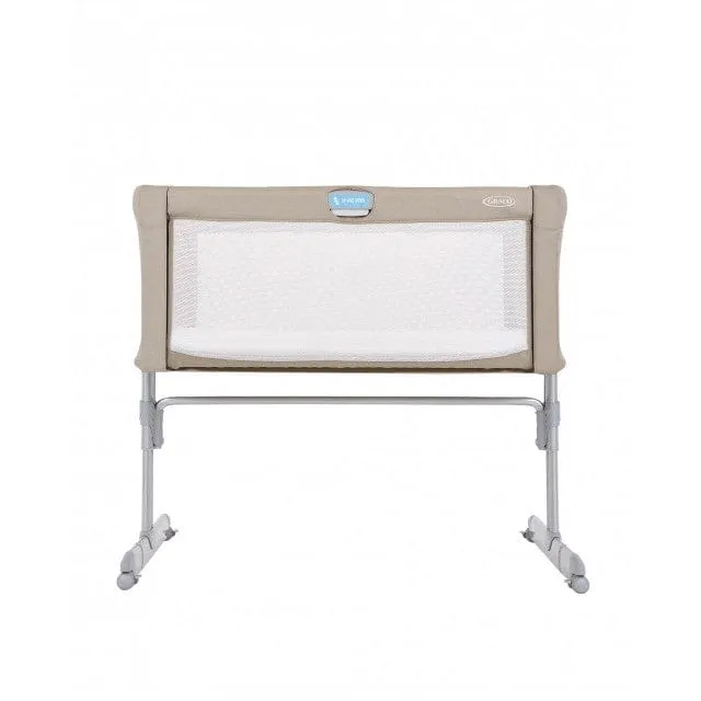 Graco Sweet 2 Sleep Bedside Bassinet in Oatmeal