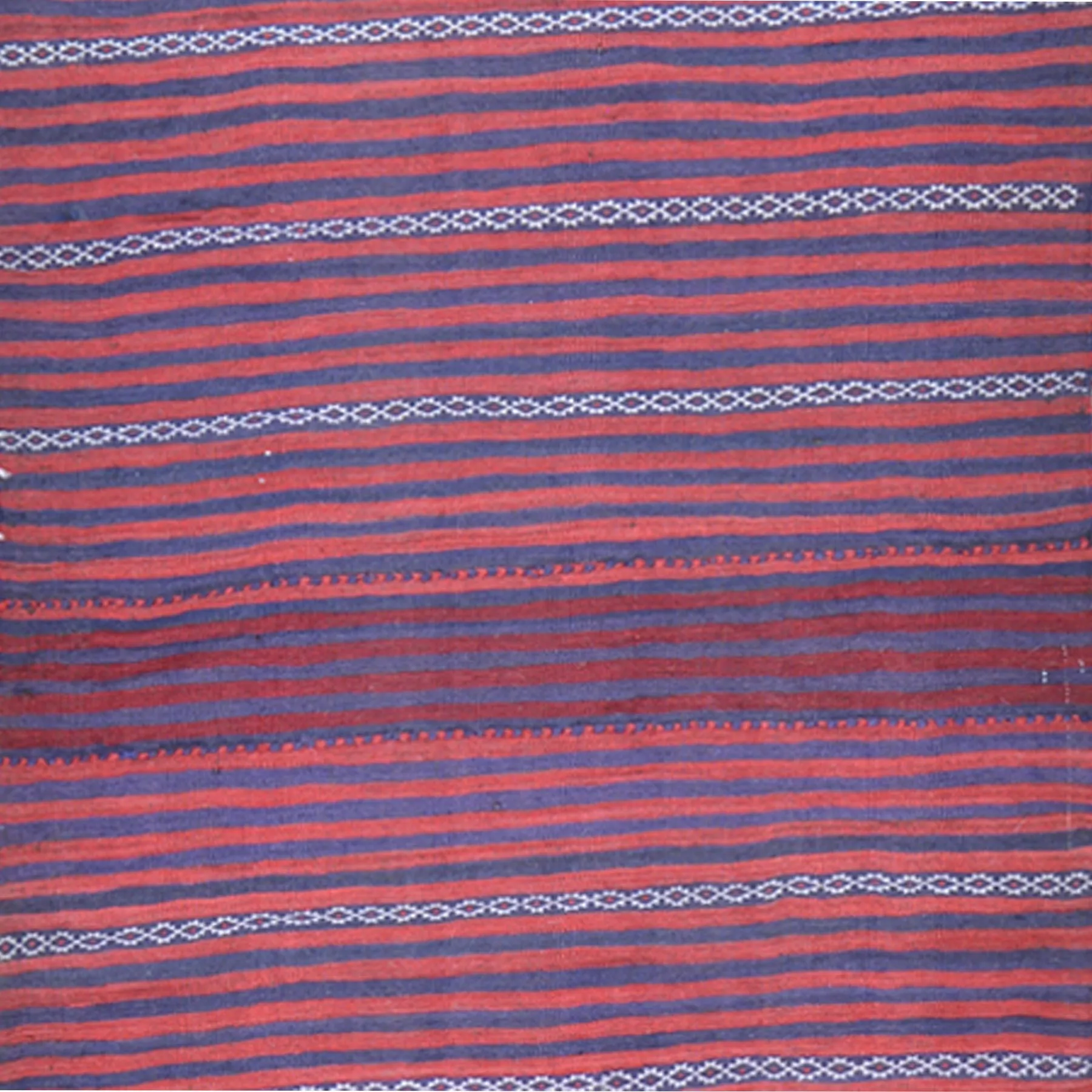 Hand-Woven Afghan Tribal Runner Kilim 100% Wool Rug (Size 3.1 X 11.1) Cwral-8235
