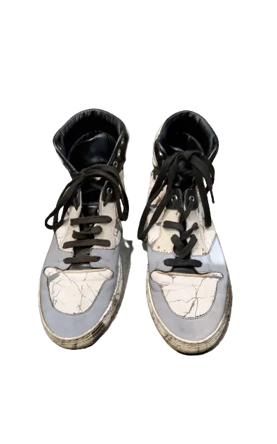 HIGH LEATHER SNEAKERS