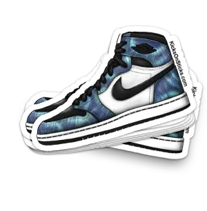 Jordan 1 "Tie Dye" Sneaker Sticker