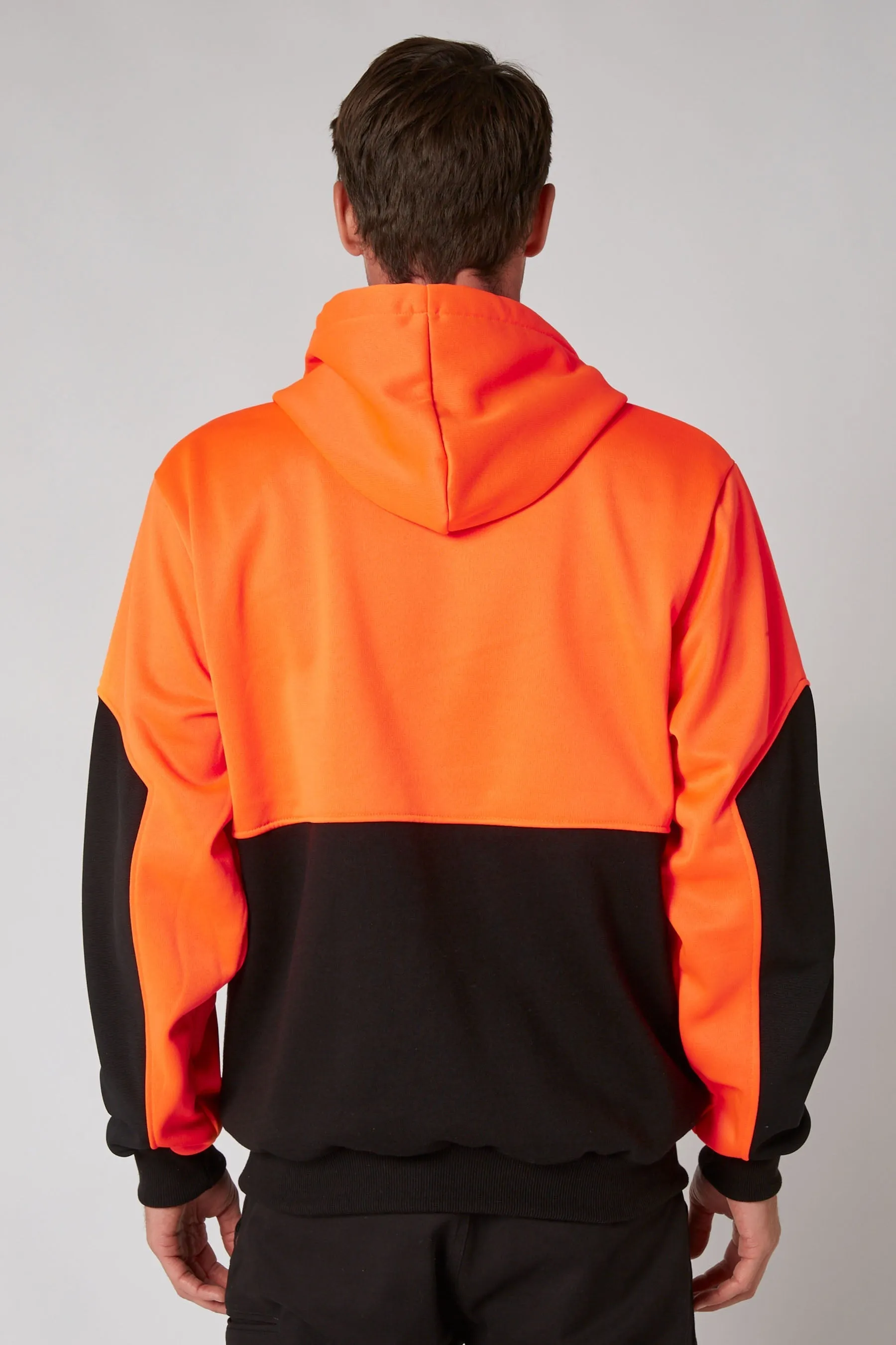 JP Leveled Mens 2.0 Pullover Hoodie - Hi-Vis Orange