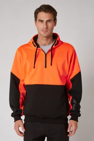 JP Leveled Mens 2.0 Pullover Hoodie - Hi-Vis Orange