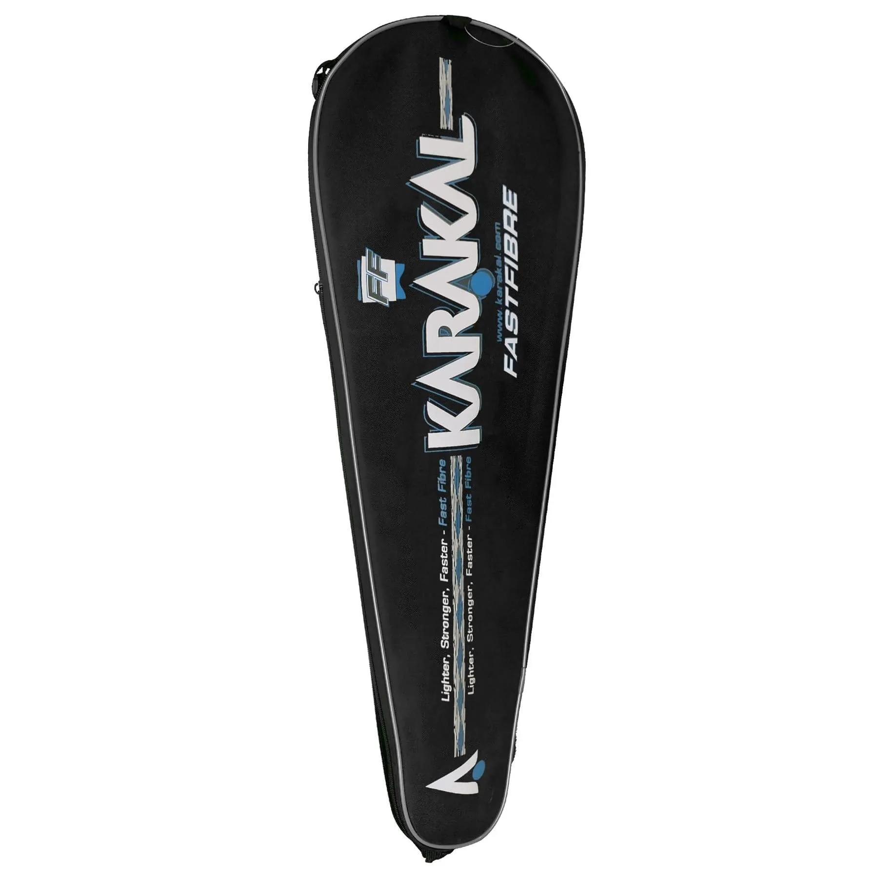 Karakal BN-60 Fast Fibre (FF) Badminton Racket - Black Orange