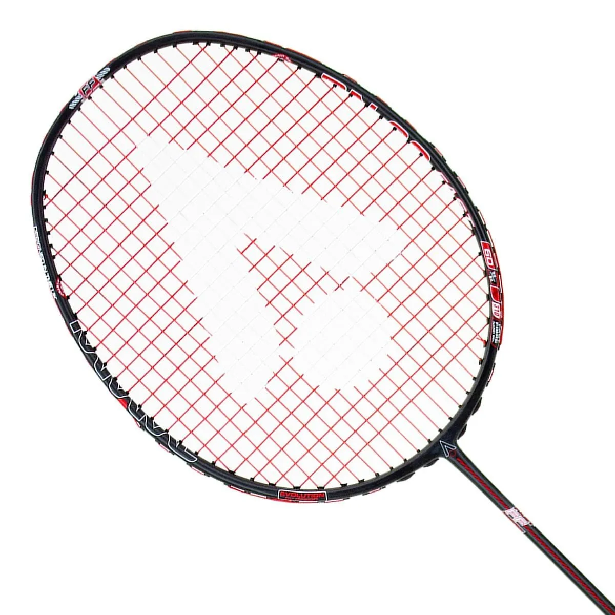 Karakal BN-60 Fast Fibre (FF) Badminton Racket - Black Orange