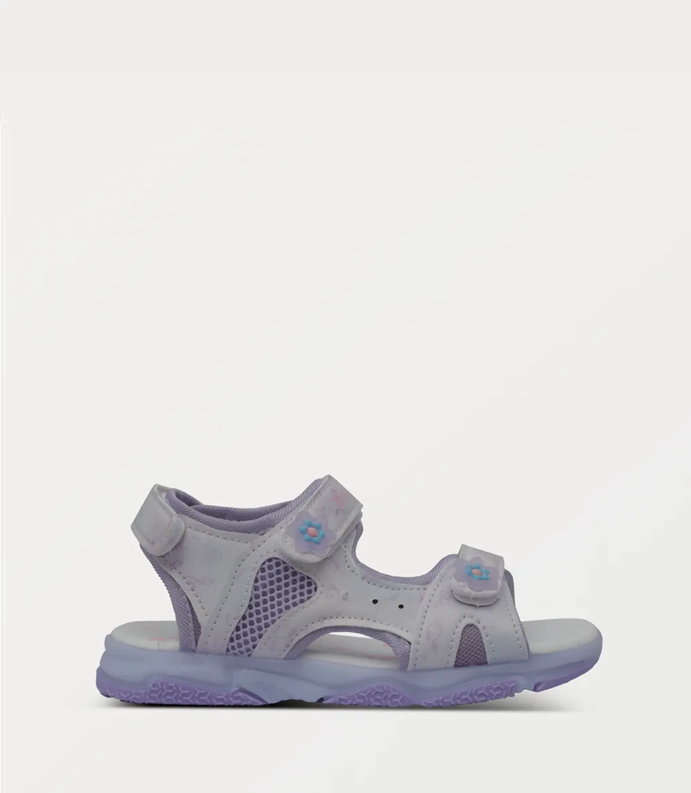 KG0220-LILAC-Girl Casual Sandal