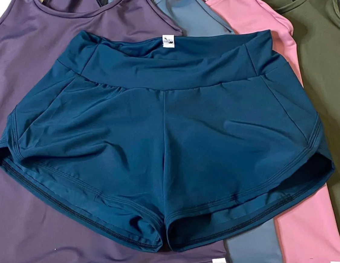 Ladies' Mile Shorts {black with mystery band}