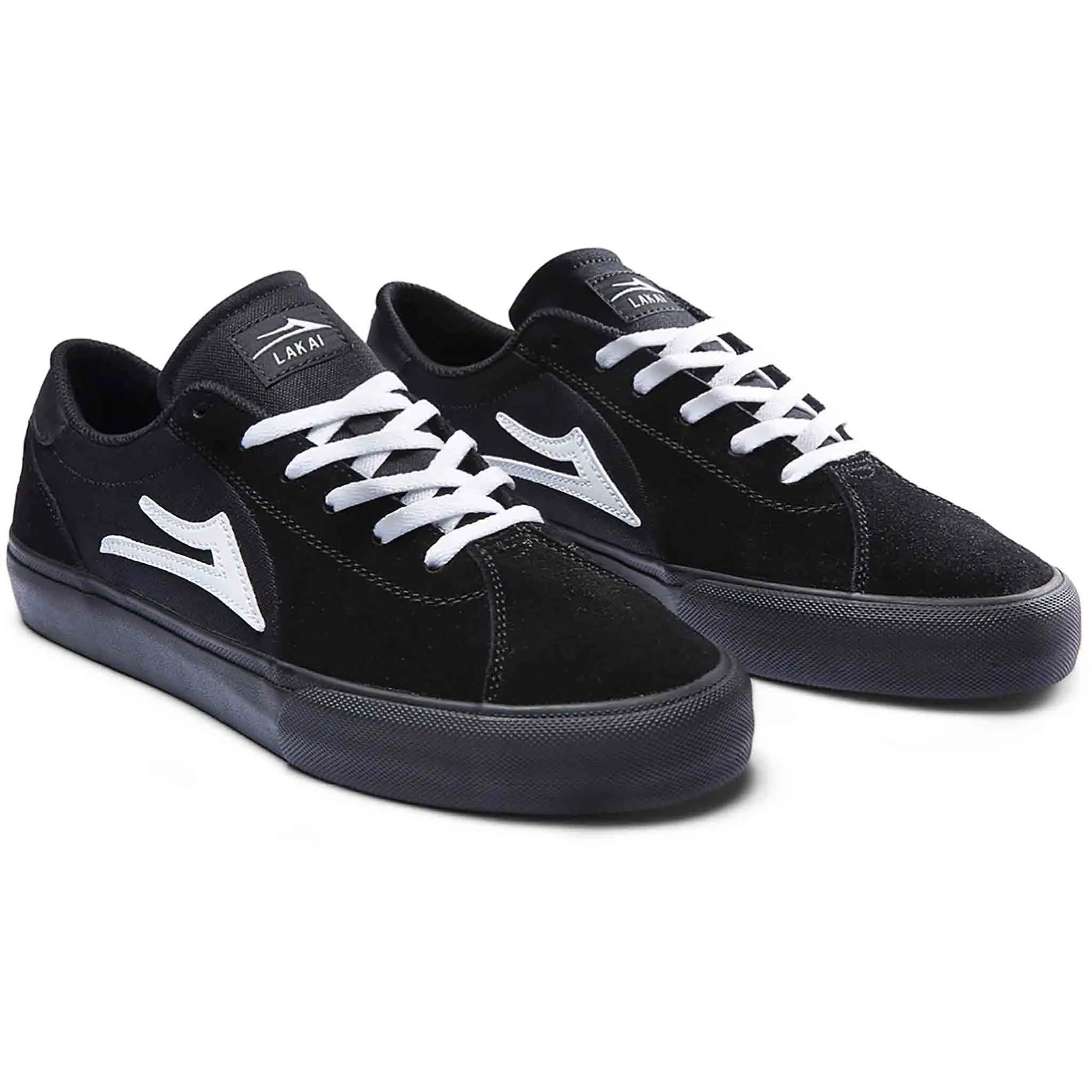 Lakai Flaco II Black Black Suede