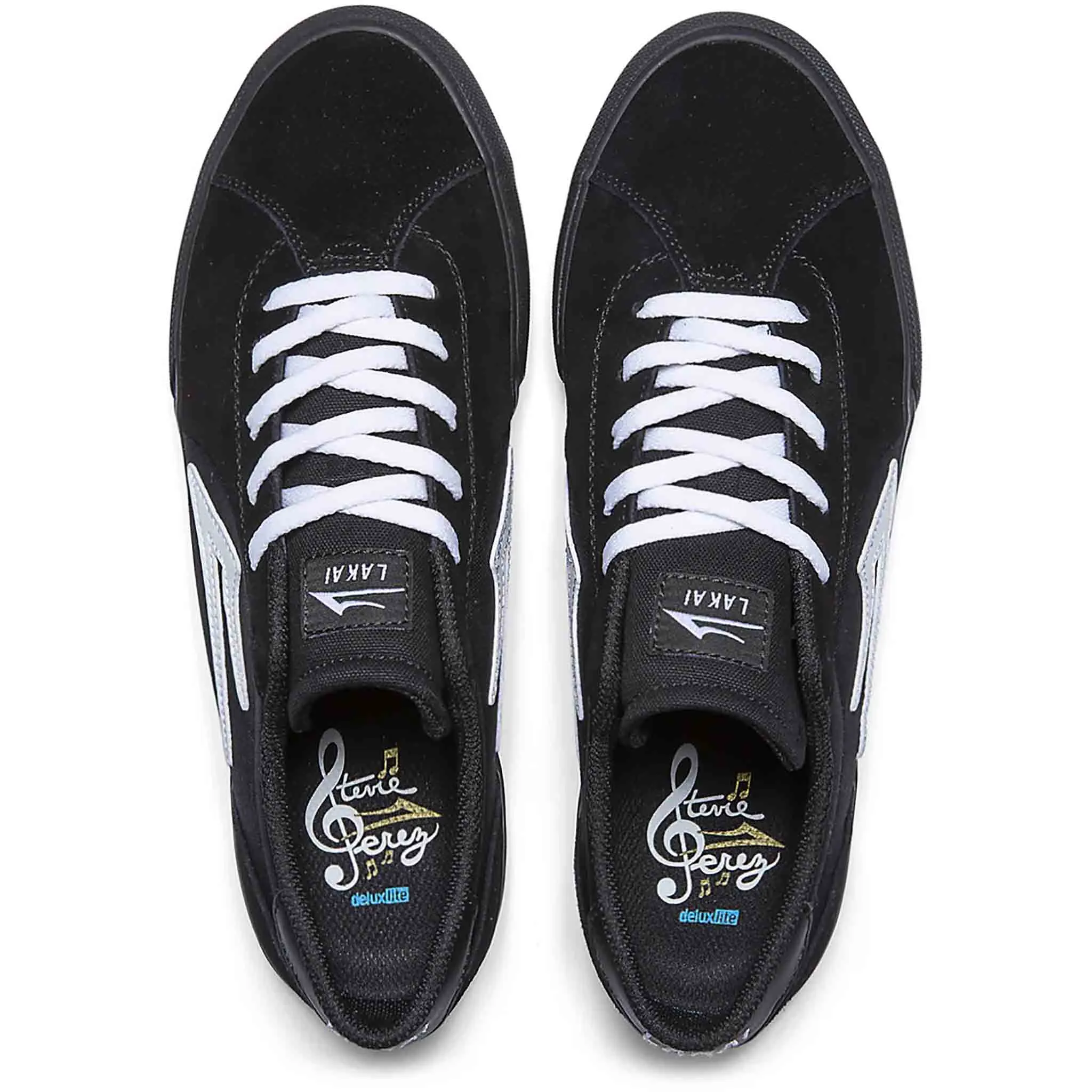 Lakai Flaco II Black Black Suede