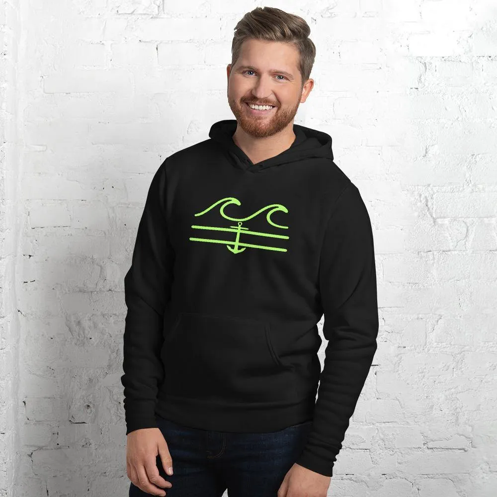 Lime Waves Hoodie