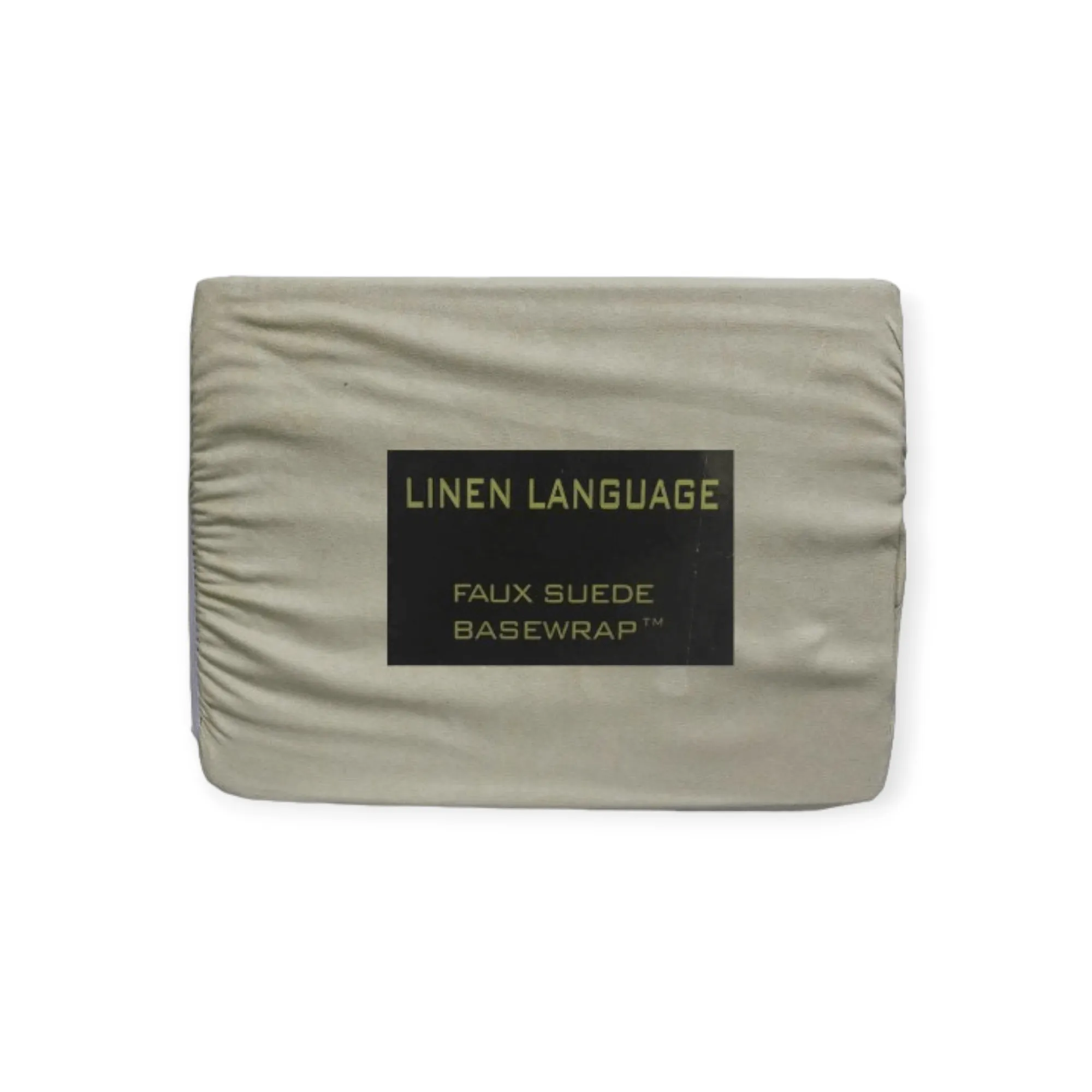 Linen Language Faux Suede Basewrap Beige