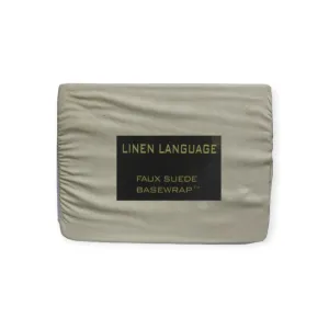 Linen Language Faux Suede Basewrap Beige