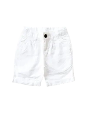 Linen White Bermuda