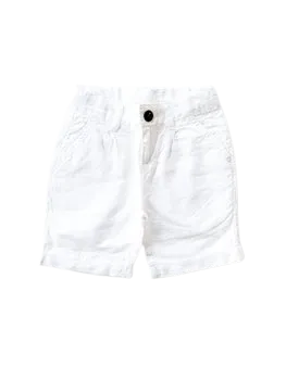 Linen White Bermuda
