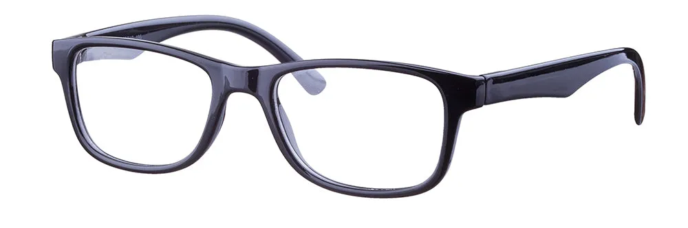 Loris Men's Unbreakable Bendable Rectangular TR90 Eyeglasses, M-301