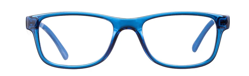 Loris Men's Unbreakable Bendable Rectangular TR90 Eyeglasses, M-301