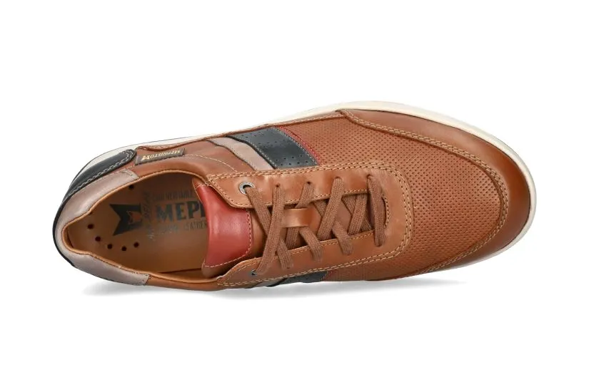 'Luke' men's lace-up sneaker - brown