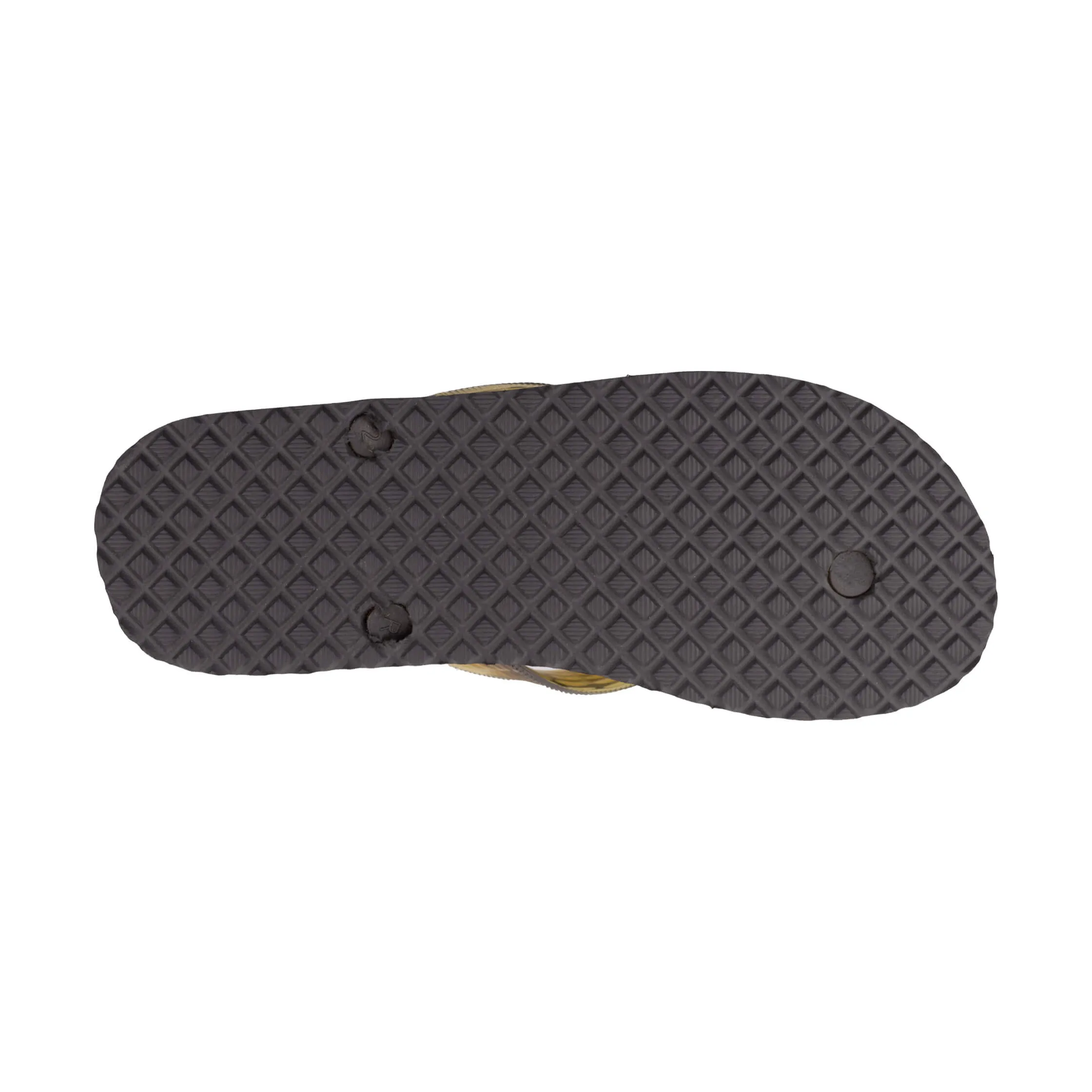 Massage Men's Translucent Brown Strap Slippah