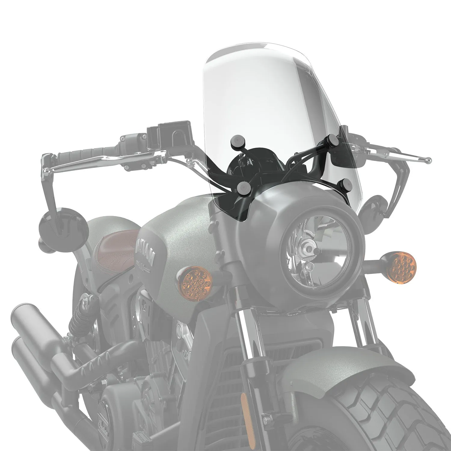 Mid Wind Deflector, Tinted