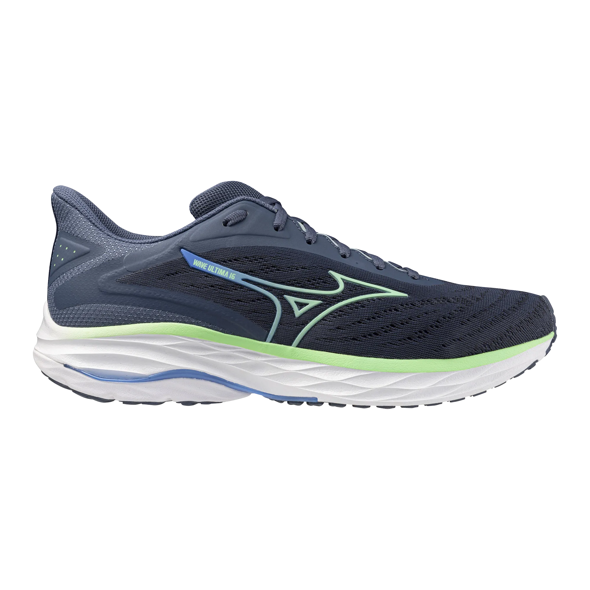 Mizuno Wave Skyrise 6 (Men's) - Vintage Indigo/White/Mint