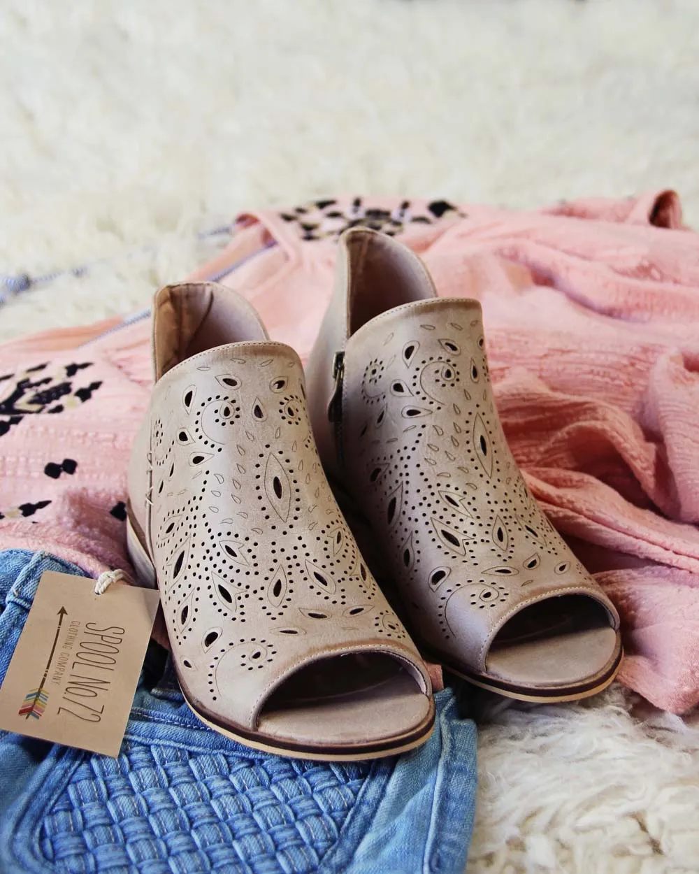 Nash Lace Booties