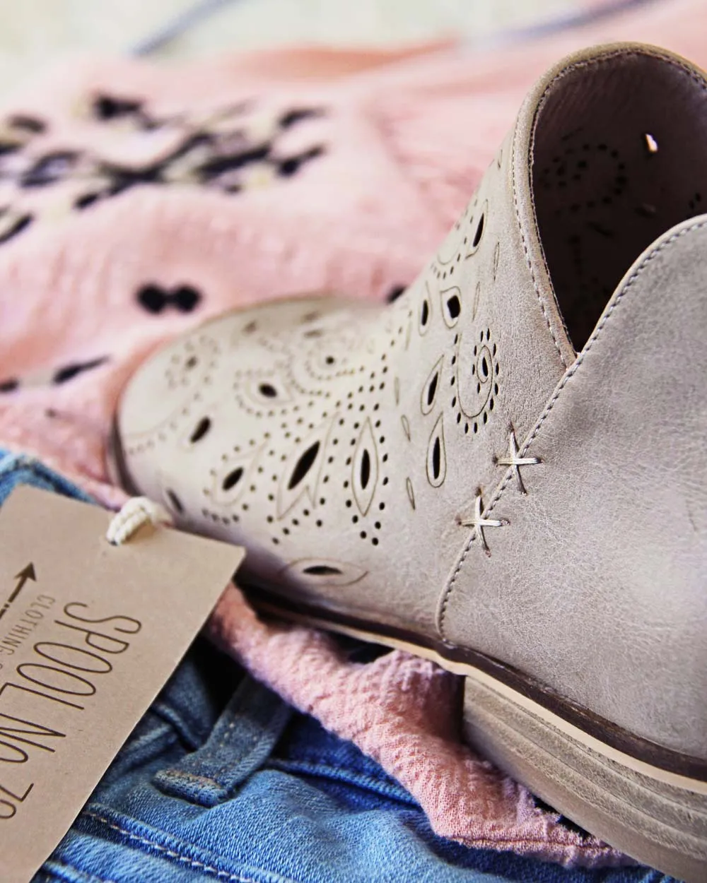 Nash Lace Booties