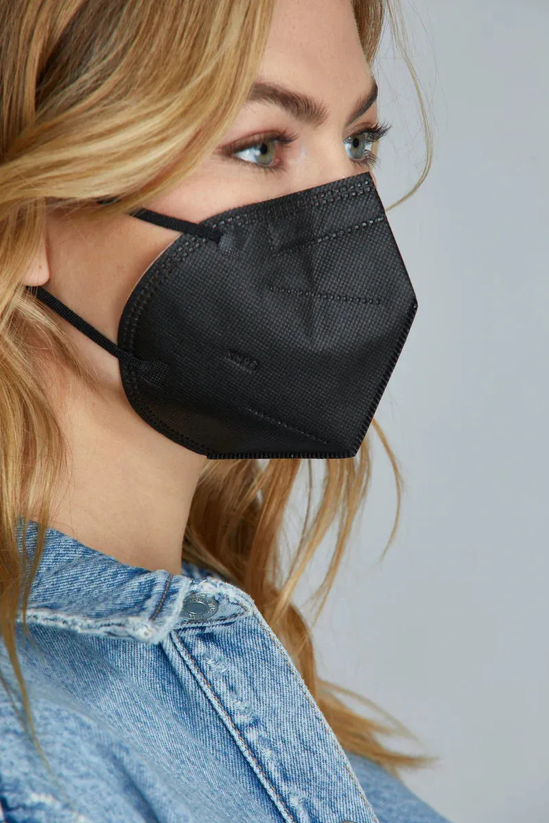 NEW Maskc Black KN95 Face Masks - 10pk - Retails for $54!