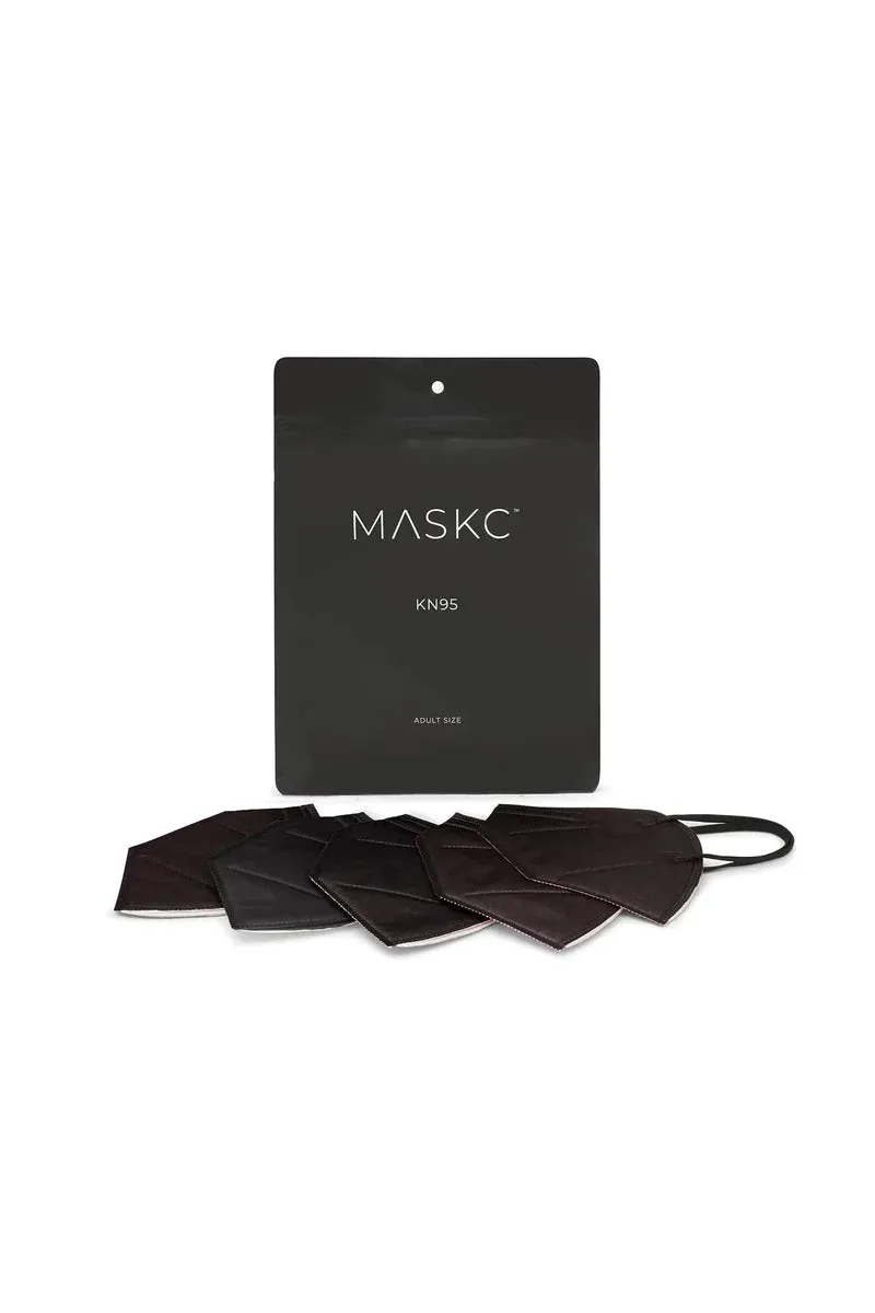 NEW Maskc Black KN95 Face Masks - 10pk - Retails for $54!