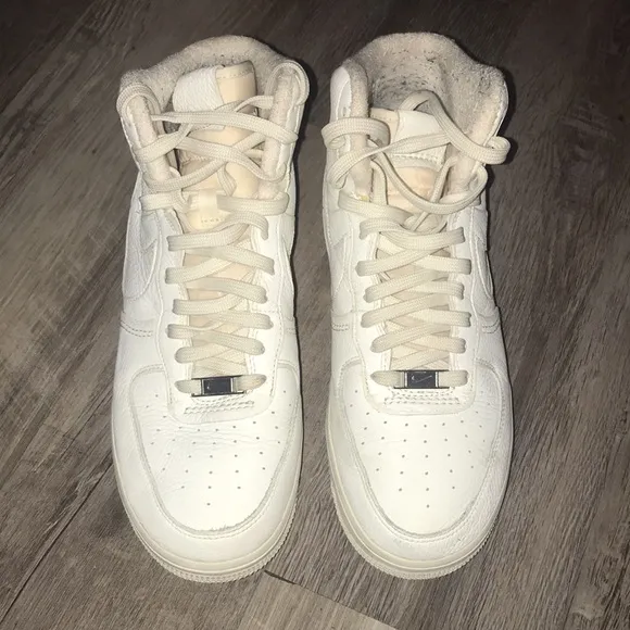 Nike Air Force 1 High Sculpt Sail white sneakers size 10women/size 8.5 men