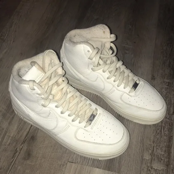 Nike Air Force 1 High Sculpt Sail white sneakers size 10women/size 8.5 men