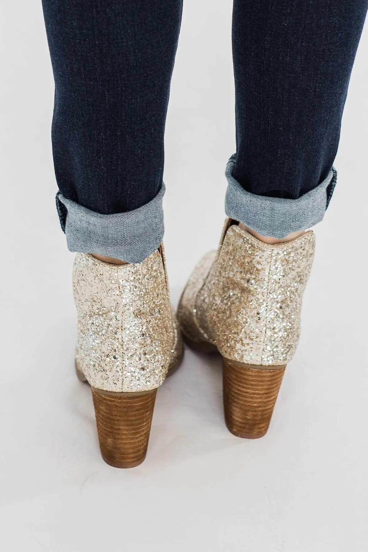 Not Rated Fiera Booties- Gold