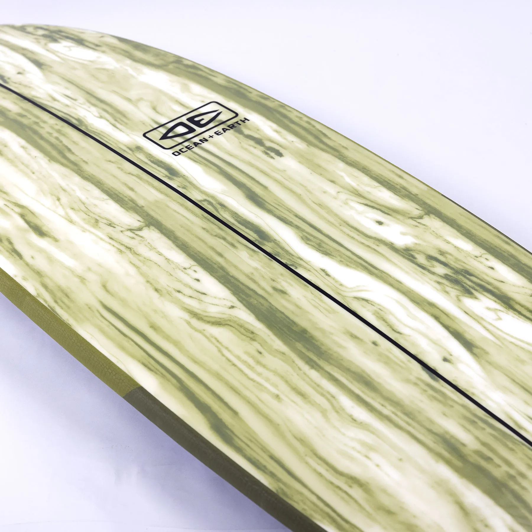 O&E HAPPY HOUR EPOXY SOFT TOP OLIVE - 6'0"