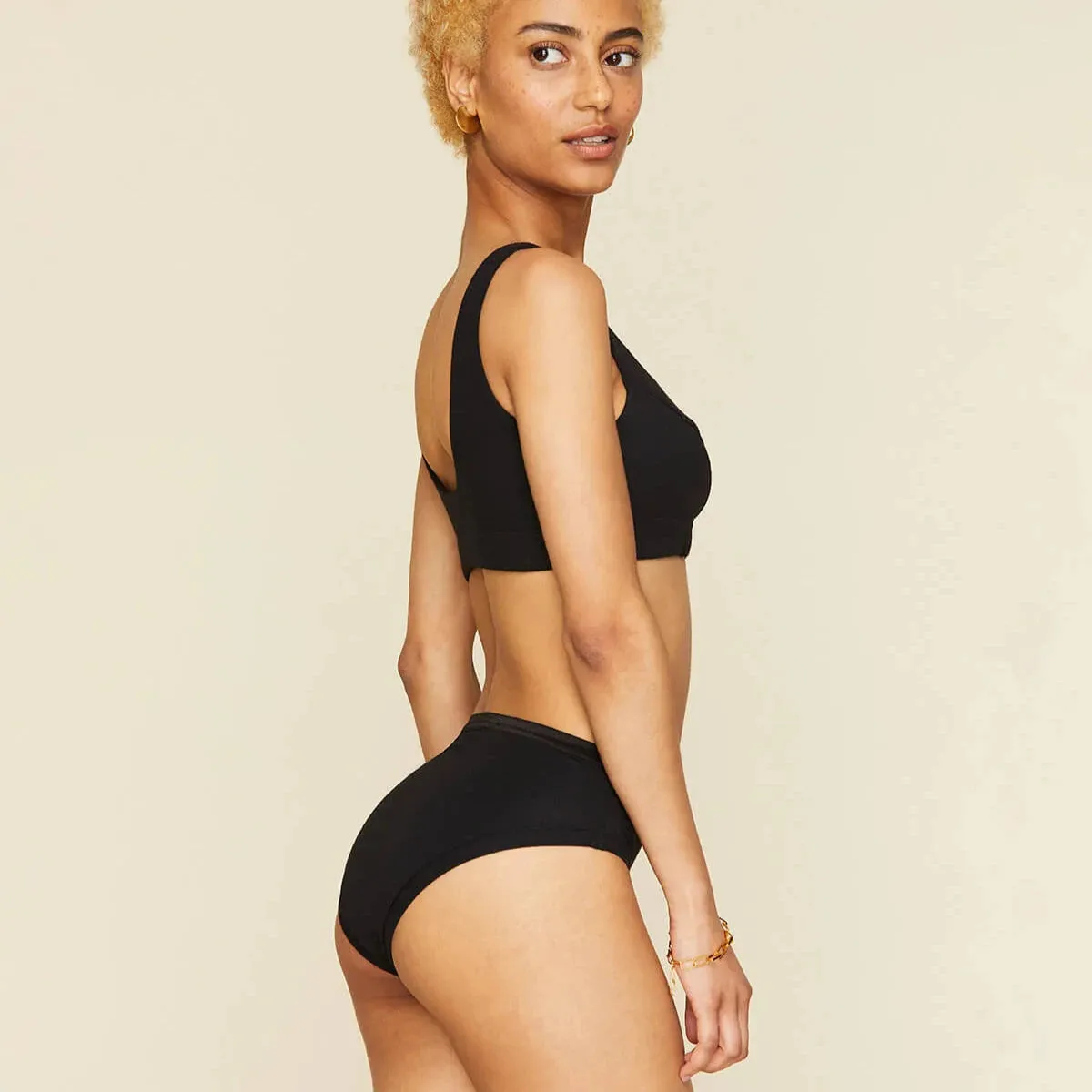 Organic Cotton Mid-Rise Bikini