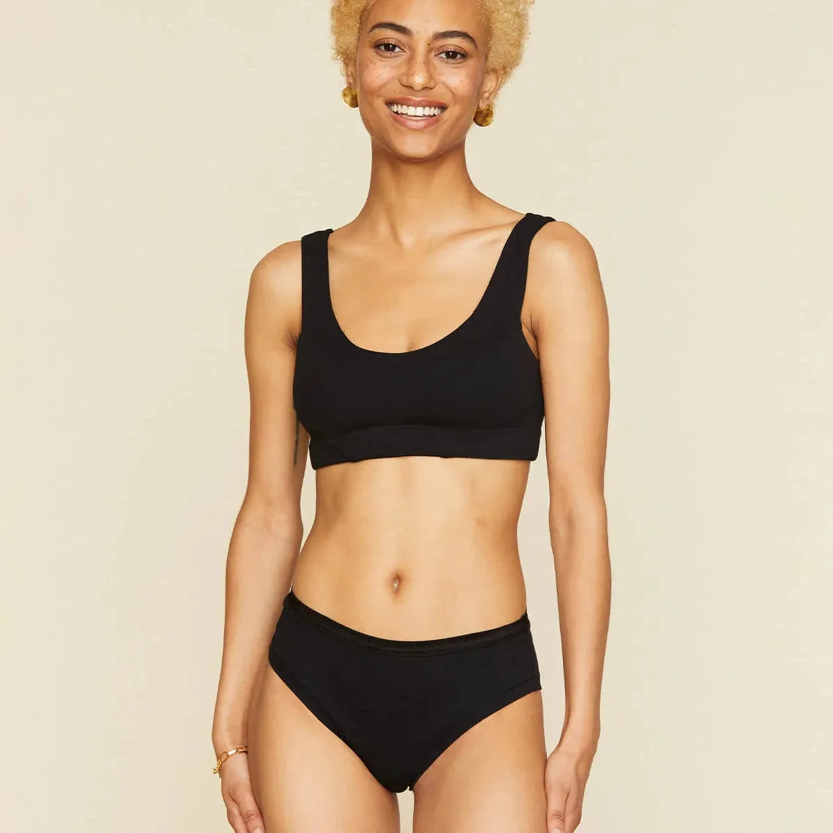 Organic Cotton Mid-Rise Bikini
