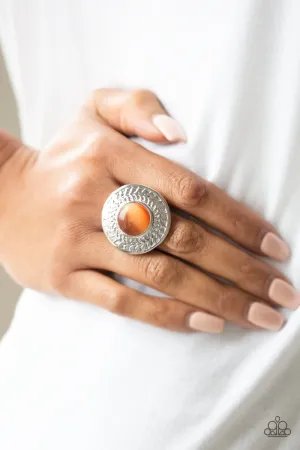 Paparazzi - Garden Garland - Orange Ring