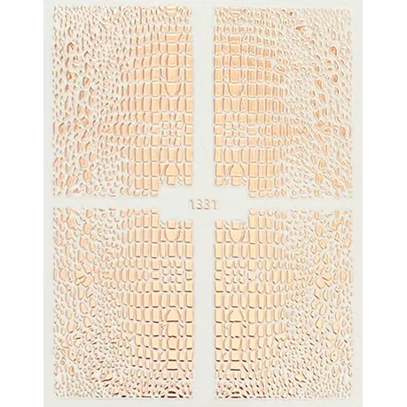 Pasties Decals - Rose Gold Reptile