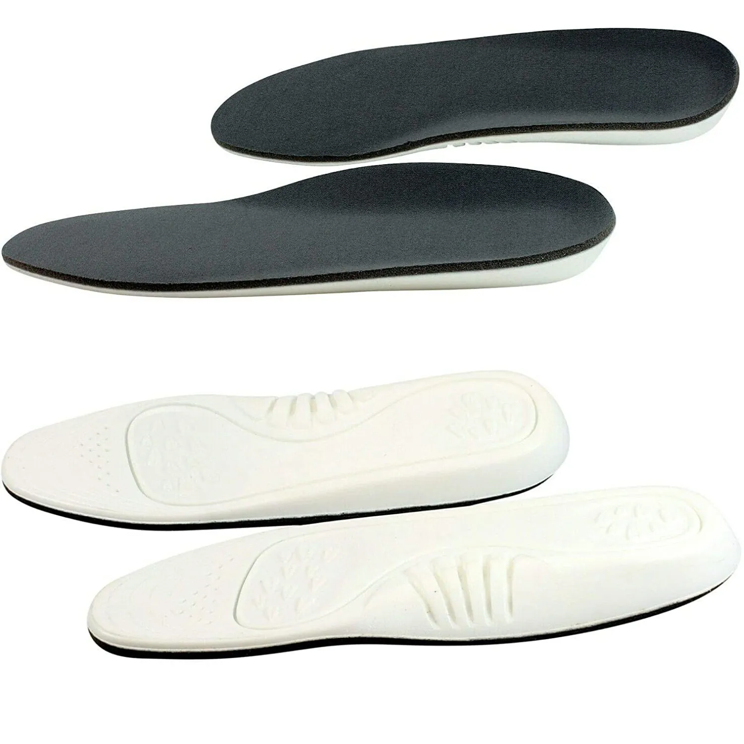PU Sport Full Length Extra-wide Orthotic Inserts with Arch Support