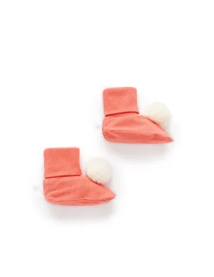 Purebaby Christmas Elf Booties